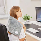 Grey Soft Fleece Heated Body Pad