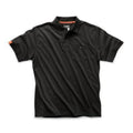 Scruffs Eco Worker Cotton Rich Polo T-Shirt Black
