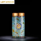 Ceramic Tea Canister & Storage Jar with Lid | Sealed | Multiple Colours