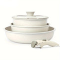 Non-Stick Cookware Set with Detachable Handles