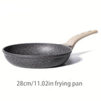 Non-Stick Frying Pan – PFOA-Free Skillet for Eggs, Pancakes, Meat & Everyday Cooking, Induction Compatible, Available in 20cm, 24cm & 28cm Sizes