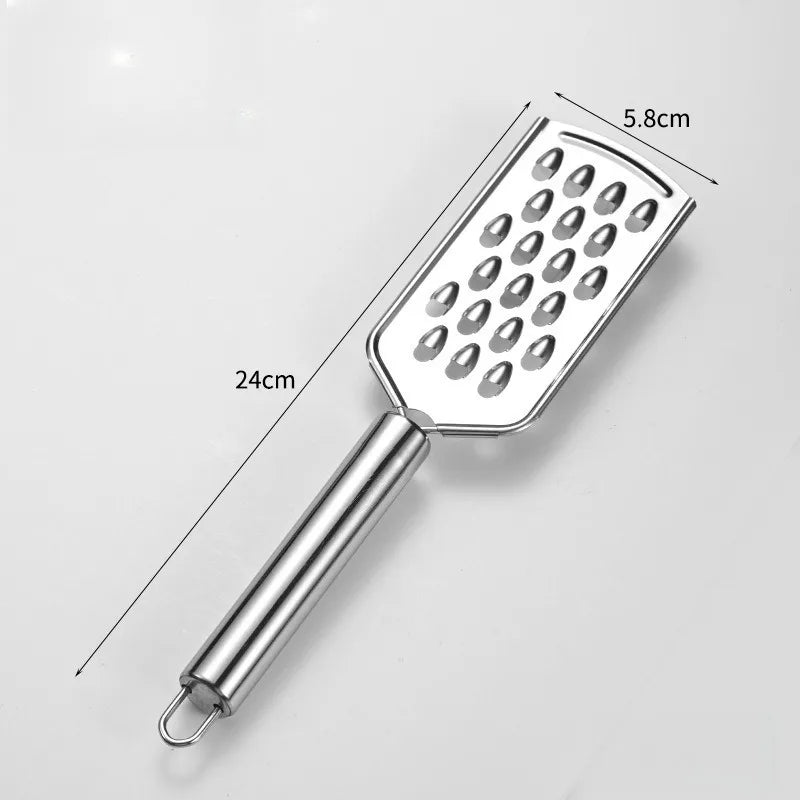 Stainless Steel Kitchen Grater, Zester & Peeler – Available in Different Sizes and Shapes Stainless Steel Small Coarse Grater