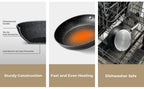 Granite Non-Stick Frying Pan 20cm | Aluminium | Oven Safe | Ideal for Eggs, Omelettes & Everyday Cooking | Gas, Electric & Induction Compatible
