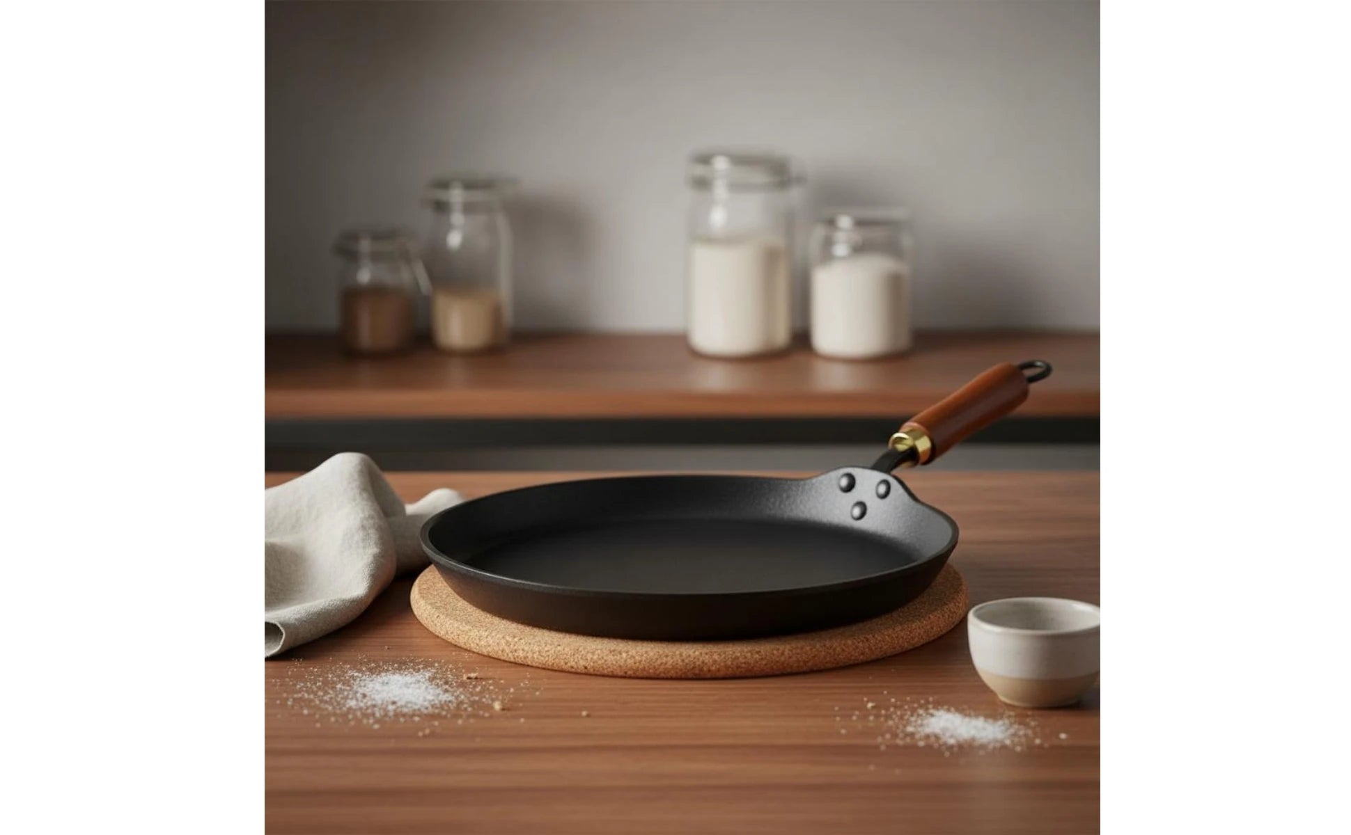 Non-Stick Carbon Steel Crêpe Pan 28cm