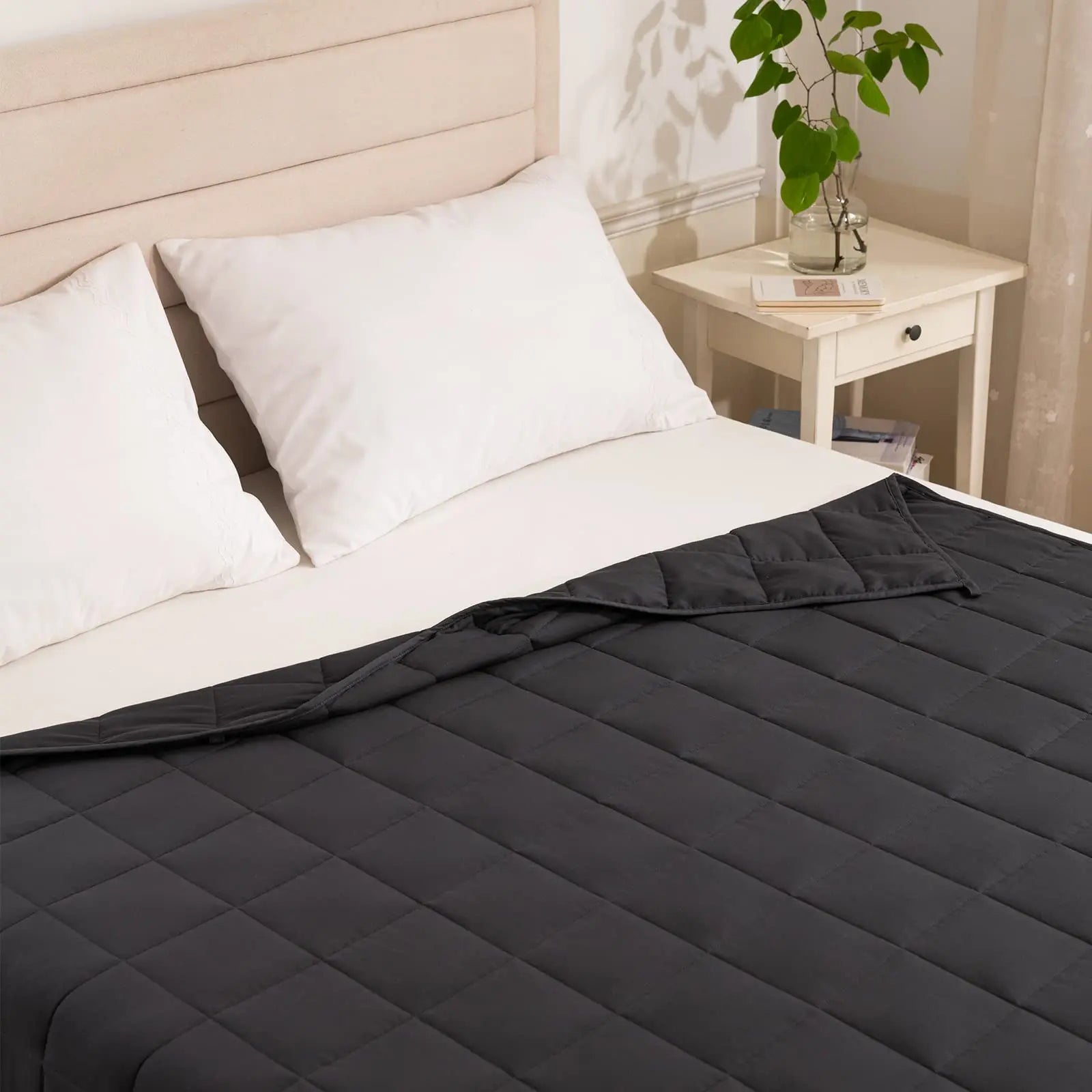 Microfiber Weighted Blanket for Adults | Heavy Double Blanket | 4/6/8kg | Grey