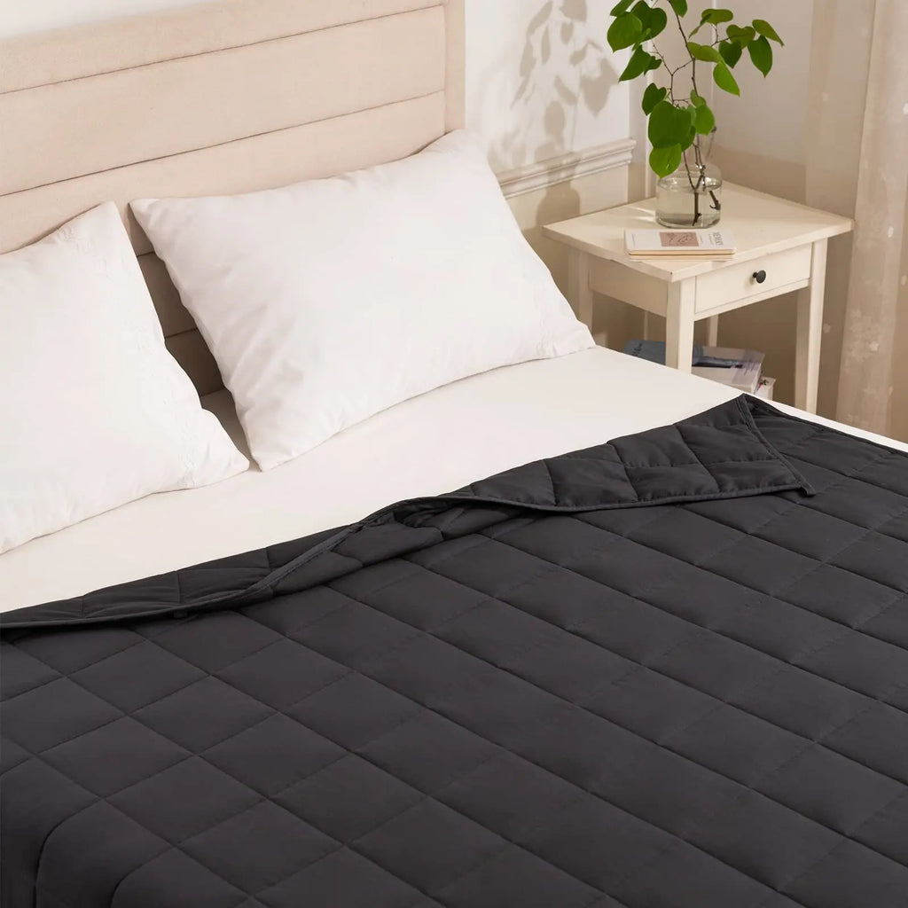 Microfibre Weighted Blanket for Adults | 3 Sizes | Grey