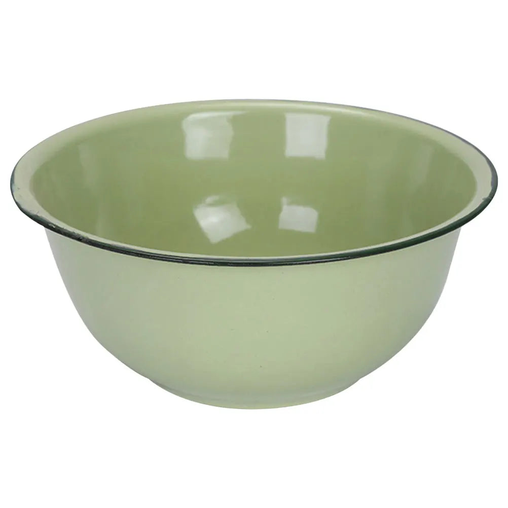 Enamel Mixing Bowl | Salad & Soup Bowl | 3 Sizes | Green