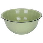 Enamel Mixing Bowl | Salad & Soup Bowl | 3 Sizes | Green