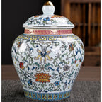 Ceramic Storage Pot & Tea Jar with Lid | Large Capacity | 5 Designs