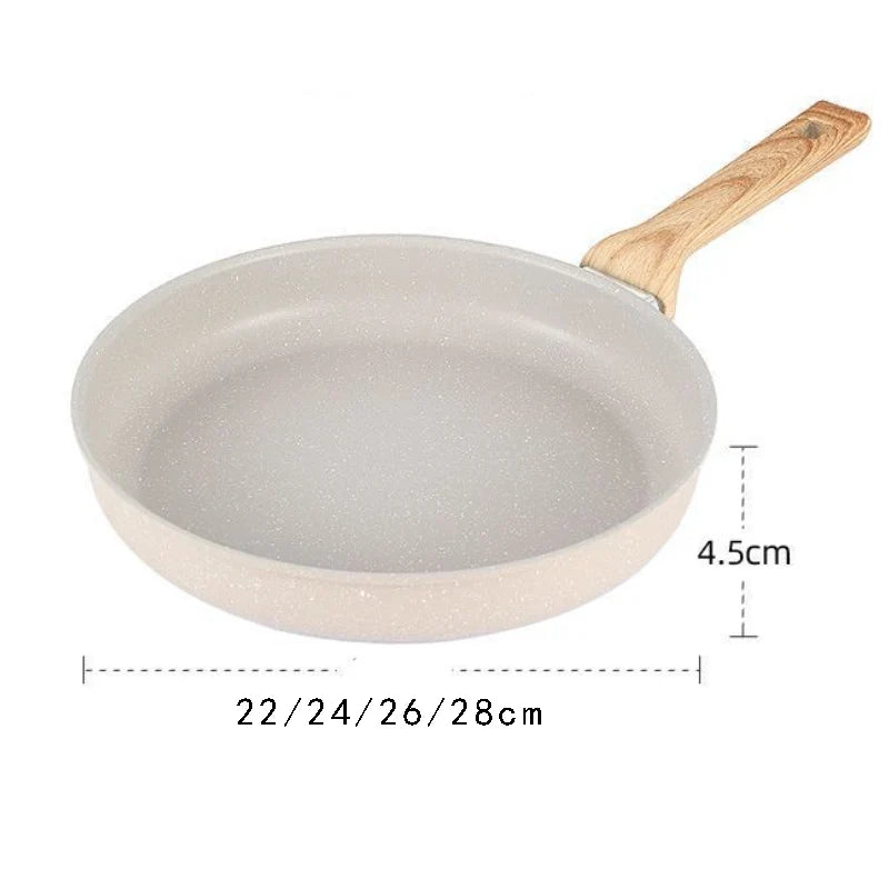 Maifan Stone Non-Stick Frying Pan – PFOA Free, Induction Compatible | 22cm, 24cm, 26cm & 28cm