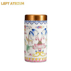 Ceramic Tea Canister & Storage Jar with Lid | Sealed | Multiple Colours