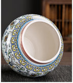 Ceramic Storage Pot & Tea Jar with Lid | Large Capacity | 5 Designs
