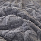 Double-Sided Lamb Wool Weighted Blanket | Anti-Pilling | 4 Sizes | 7 Colours