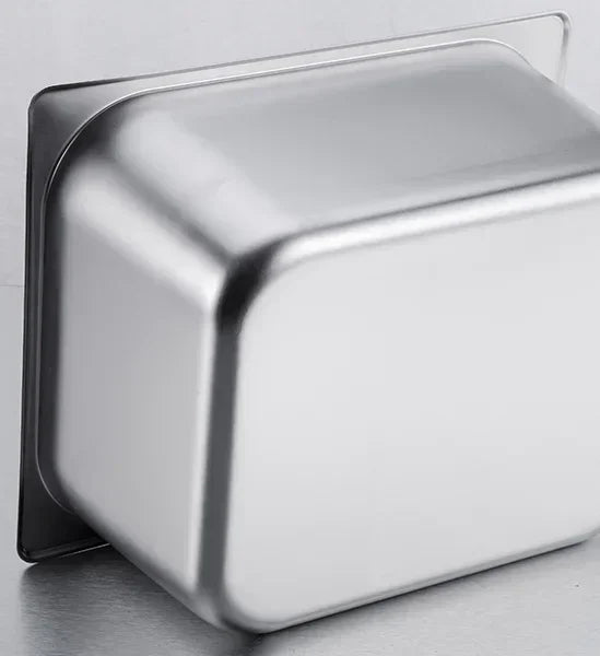 304 Stainless Steel Gastronorm GN Food Pans with Lids – 1/9, 1/6, 1/4, 1/3 & 1/2 Sizes for Buffet, Chafing & Catering