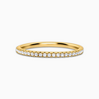 Thin Full Eternity Ring (1.2 mm) in Gold