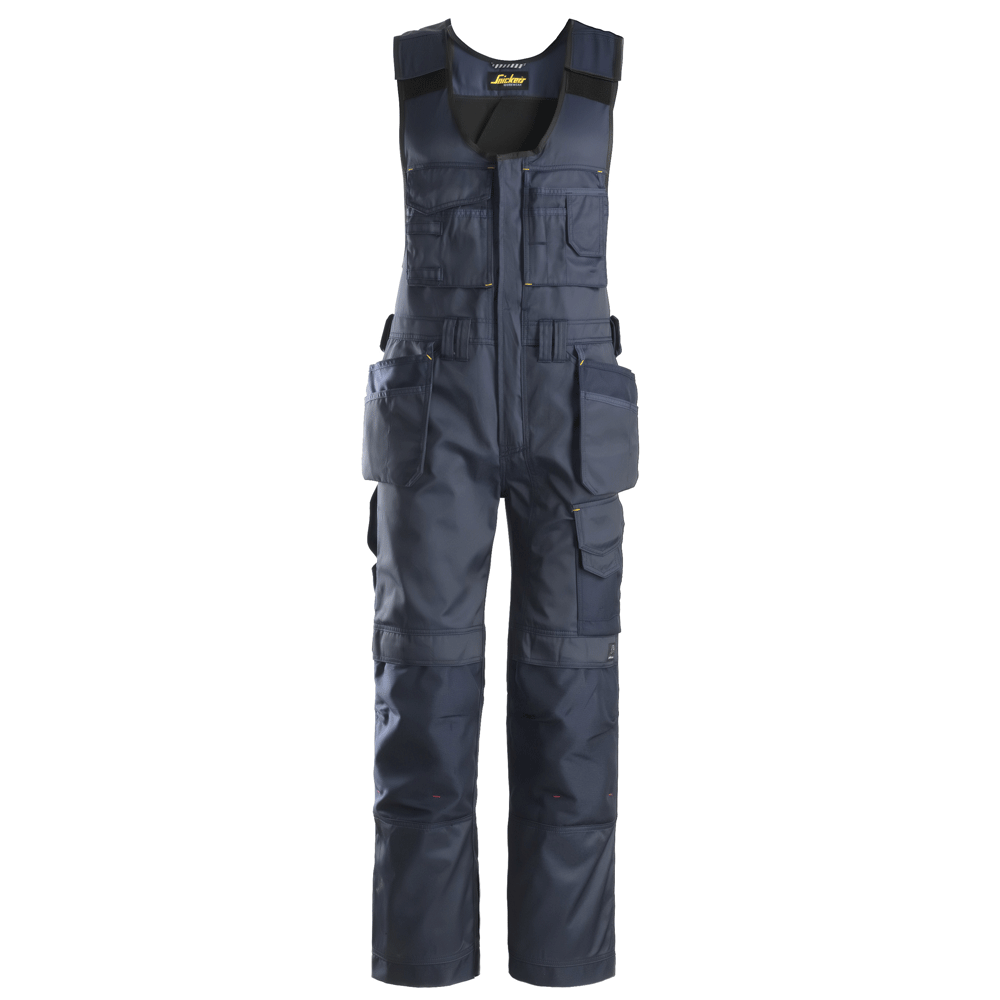 Snickers 0212 Craftsmen One-Piece Holster Pocket Trousers, DuraTwill Various Colours Navy Blue