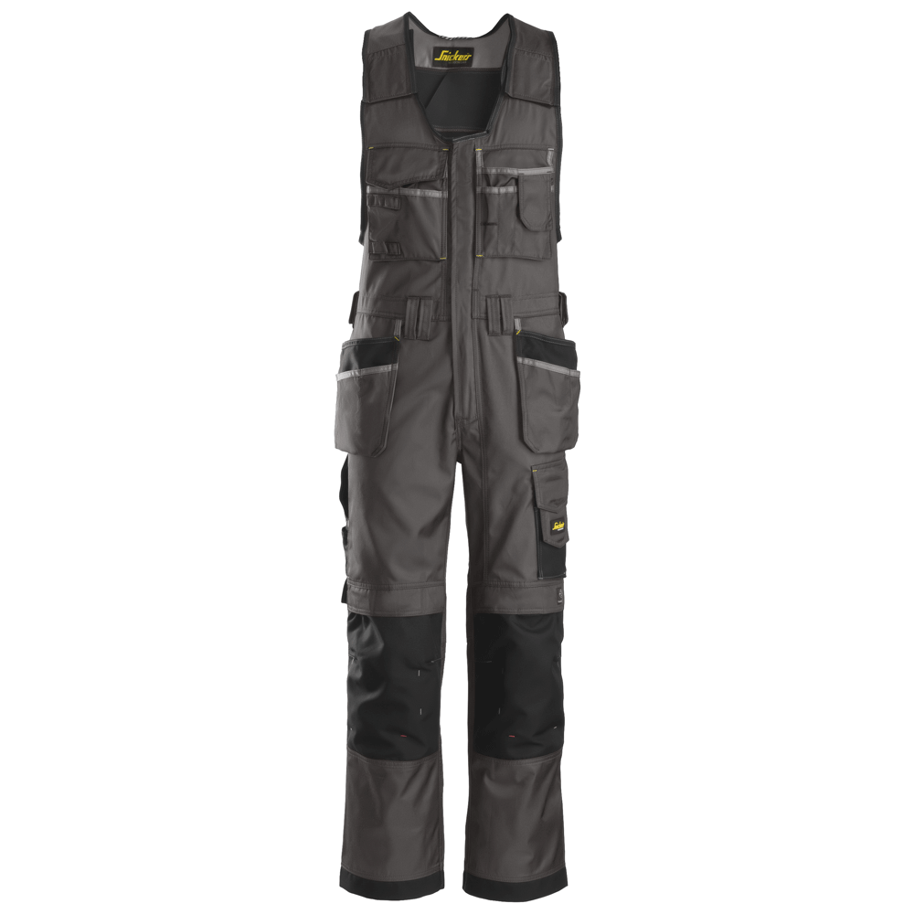 Snickers 0212 Craftsmen One-Piece Holster Pocket Trousers, DuraTwill Various Colours Black