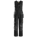 Snickers 0214 Craftsmen One-Piece Holster Pocket Trousers, Canvas+ Various Colours Black