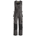 Snickers 0312 Craftsmen One-Piece Trousers, DuraTwill Muted Black