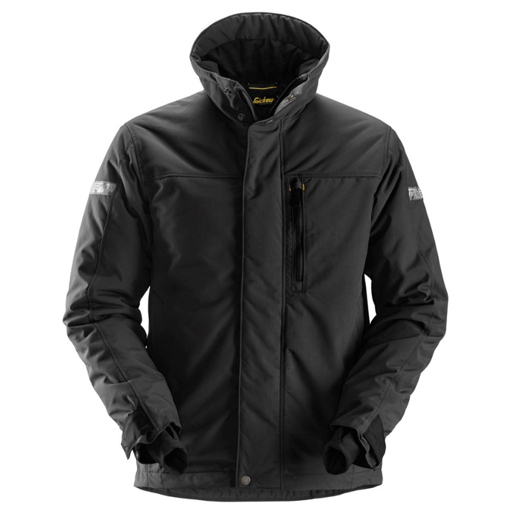 Snickers 1100 Allround Work 37.5® Insulated Water Resistant Jacket Various Colours Black