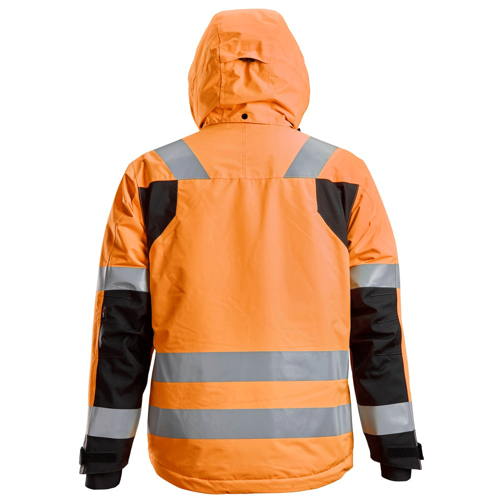 Snickers 1132 AllroundWork, Hi-Vis Class 3 Waterproof Insulated Jacket