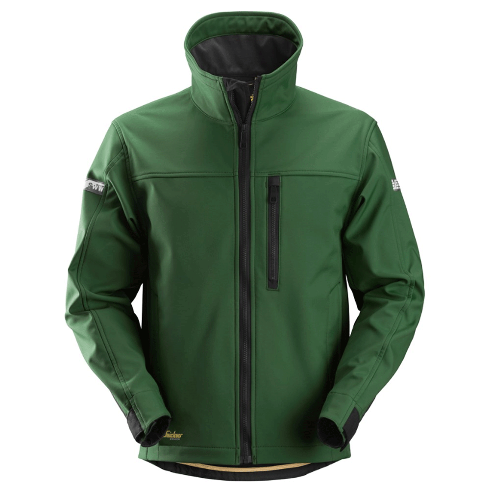 Snickers 1200 AllroundWork Softshell Jacket Various Colours Forest Green