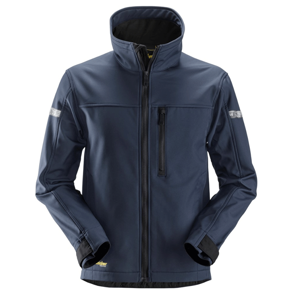 Snickers 1200 AllroundWork Softshell Jacket Various Colours Navy Blue