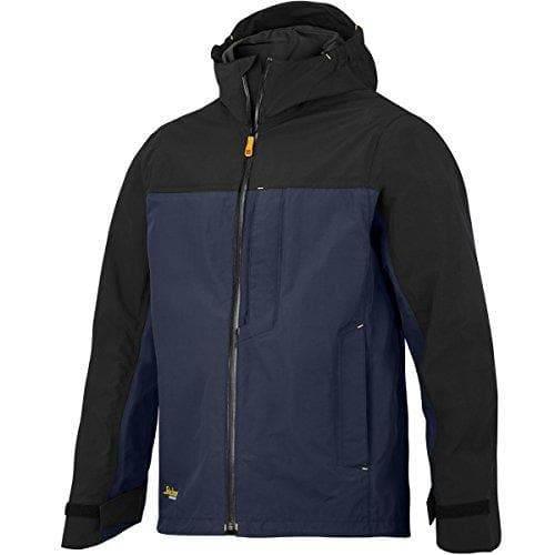 Snickers 1303 AllroundWork Waterproof Shell Jacket Various Colours Navy Blue