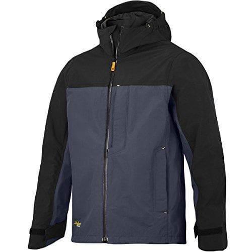 Snickers 1303 AllroundWork Waterproof Shell Jacket Various Colours Steel Grey