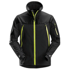 Snickers 1940 FlexiWork, Full Stretch Jacket Various Colours Black Neon Yellow