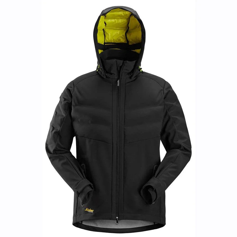 Snickers 1950 FlexiWork Water Repellent Windproof Quilted Jacket Black