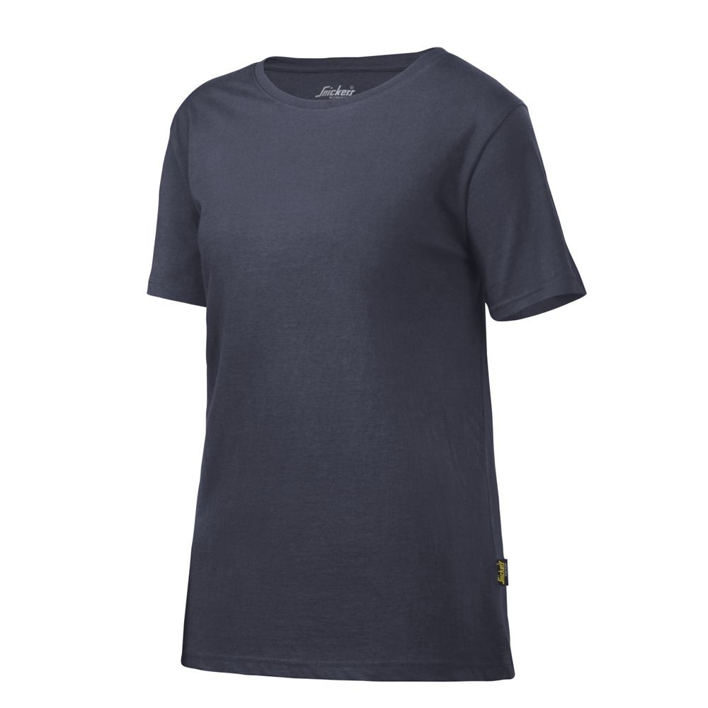 Snickers 2516 Womens Ladies Work T-Shirt Various Colours Navy Blue