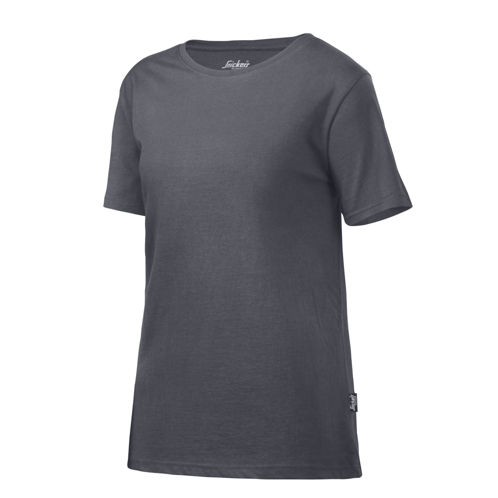 Snickers 2516 Womens Ladies Work T-Shirt Various Colours Steel Grey