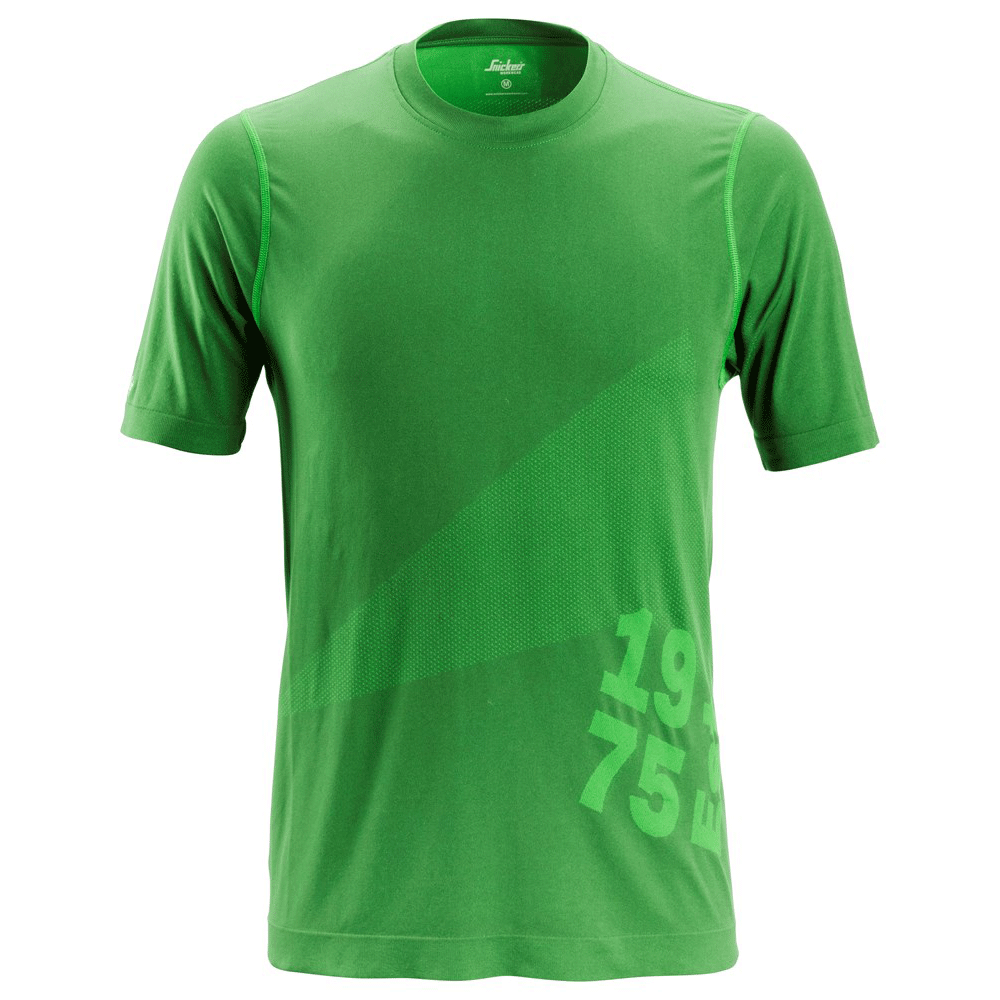 Snickers 2519 FlexiWork, 37.5® Technology T-Shirt Various Colours Apple Green