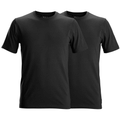 Snickers 2529 2-Pack T-Shirt Various Colours Black