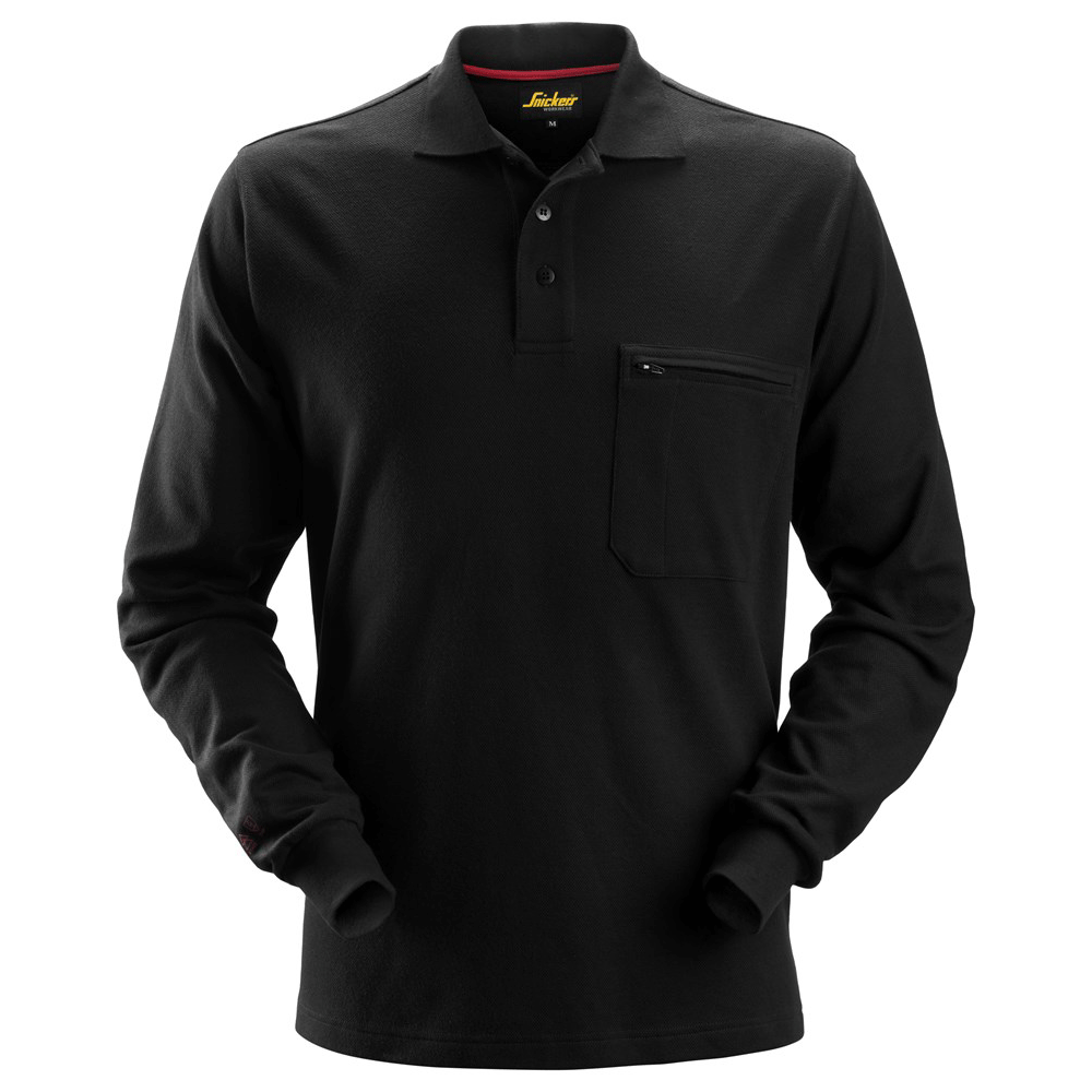 Snickers 2660 ProtecWork, Flame Retardant Arc Protection Polo Shirt Various Colours Black