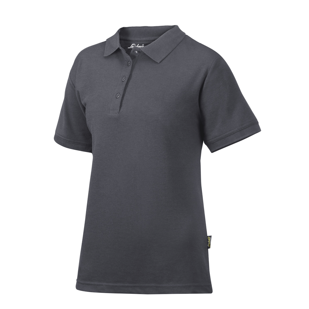 Snickers 2702 Womens Ladies Work Polo Shirt T-Shirt Steel Grey