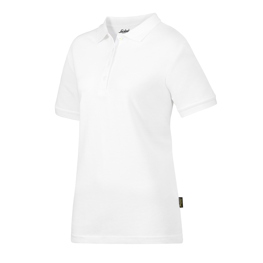 Snickers 2702 Womens Ladies Work Polo Shirt T-Shirt White