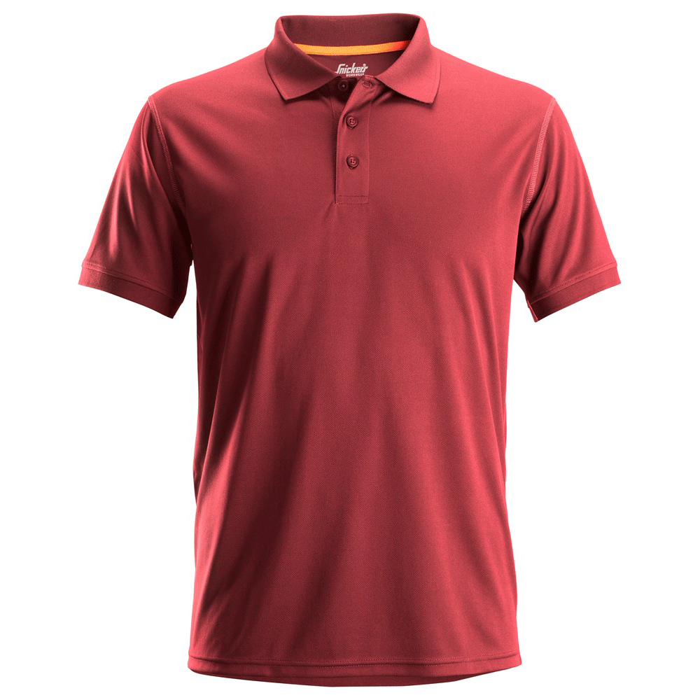 Snickers 2721 AllroundWork, Polo Shirt Various Colours Chilli Red