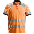 Snickers 2730 AllroundWork, Hi-Vis Polo Shirt CL 2 Various Colours Orange