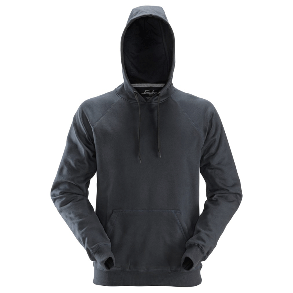 Snickers 2800 Cotton Rich Work Hoody Sweatshirt Various Colours Steel Grey
