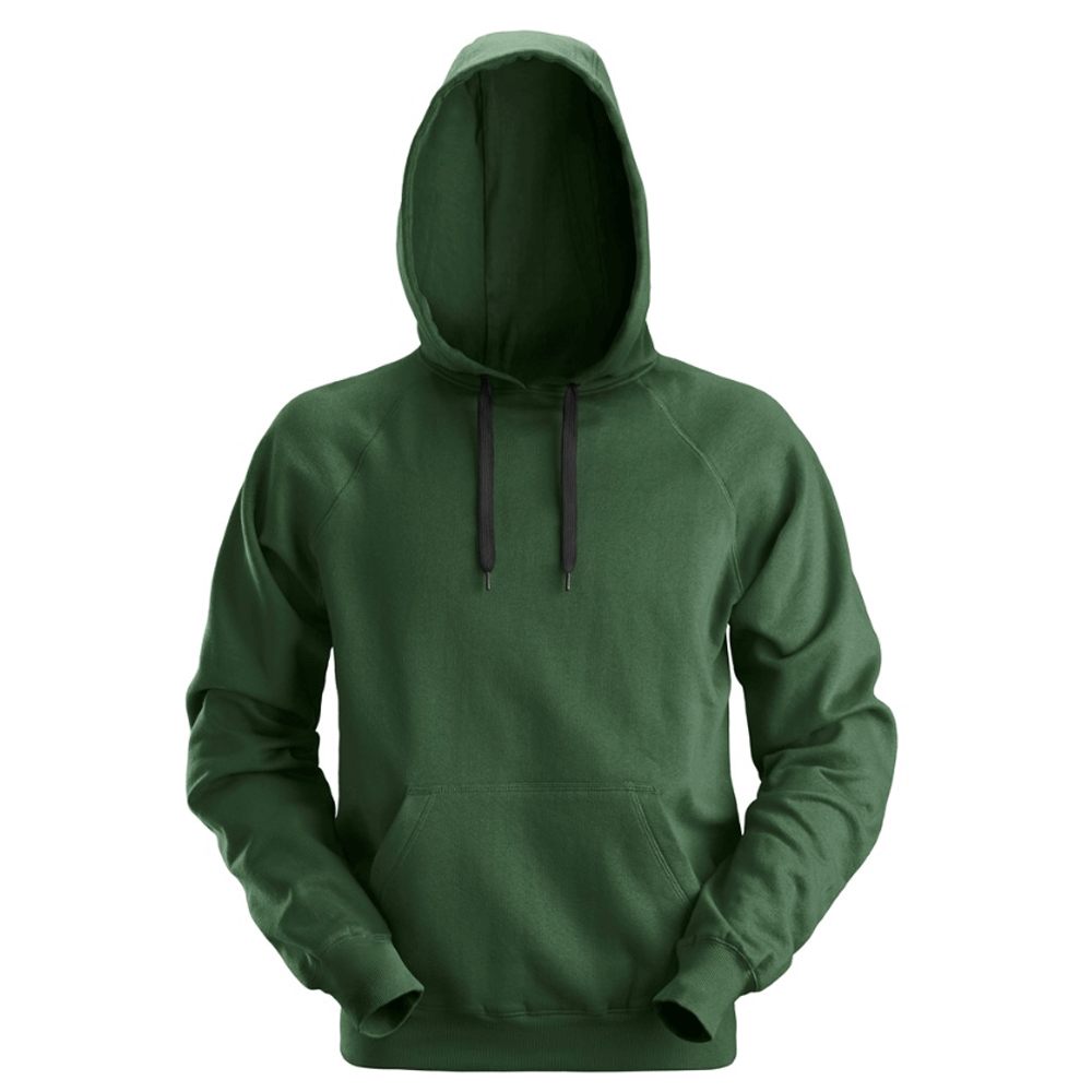 Snickers 2800 Cotton Rich Work Hoody Sweatshirt Various Colours Forest Green