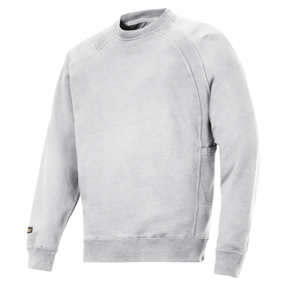 Snickers 2812 Crew Neck Work Sweatshirt With MultiPockets™ Various Colours Grey