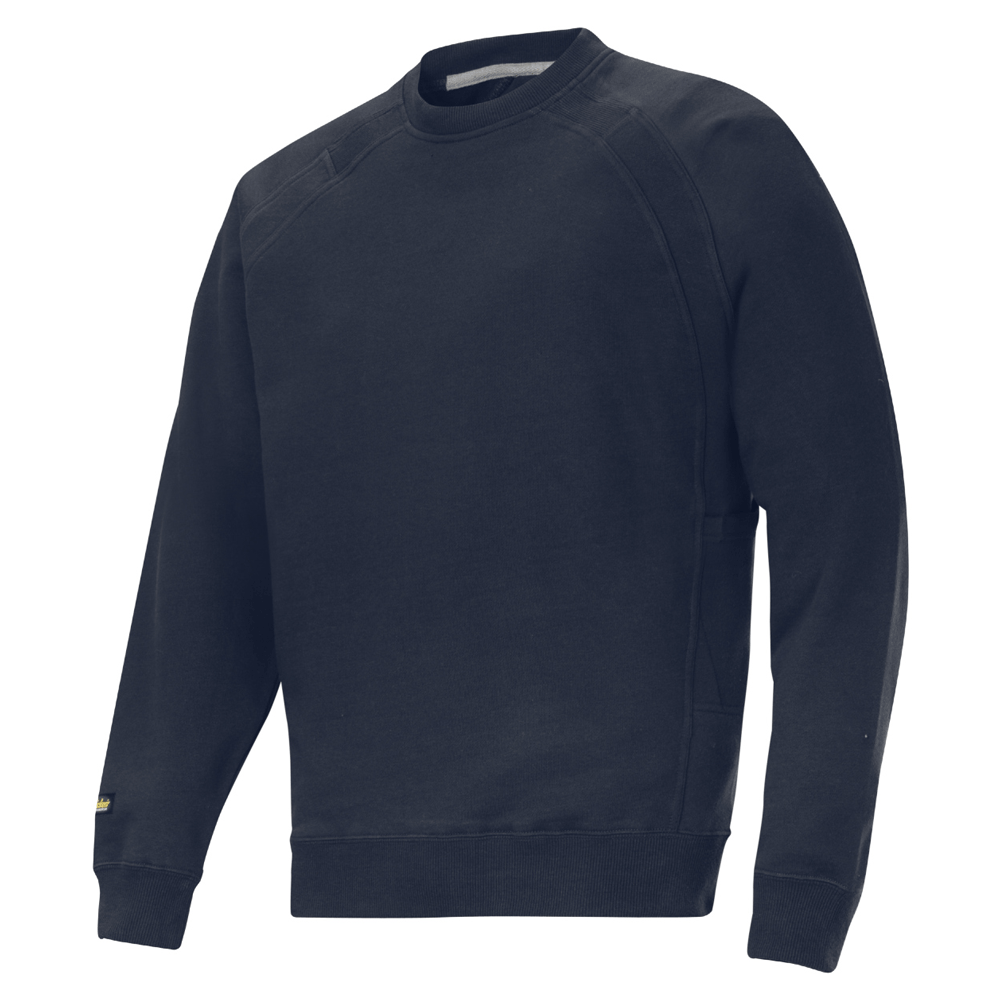 Snickers 2812 Crew Neck Work Sweatshirt With MultiPockets™ Various Colours Navy Blue
