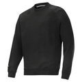 Snickers 2812 Crew Neck Work Sweatshirt With MultiPockets™ Various Colours Black