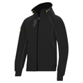 Snickers 2816 Full Zip Hooded Work Sweatshirt Logo Various Colours Black
