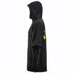 Snickers 2850 Logo Short Sleeve Hoodie Sweatshirt