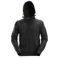 Snickers 2880 Logo FZ Zip Up Hoodie Various Colours Black