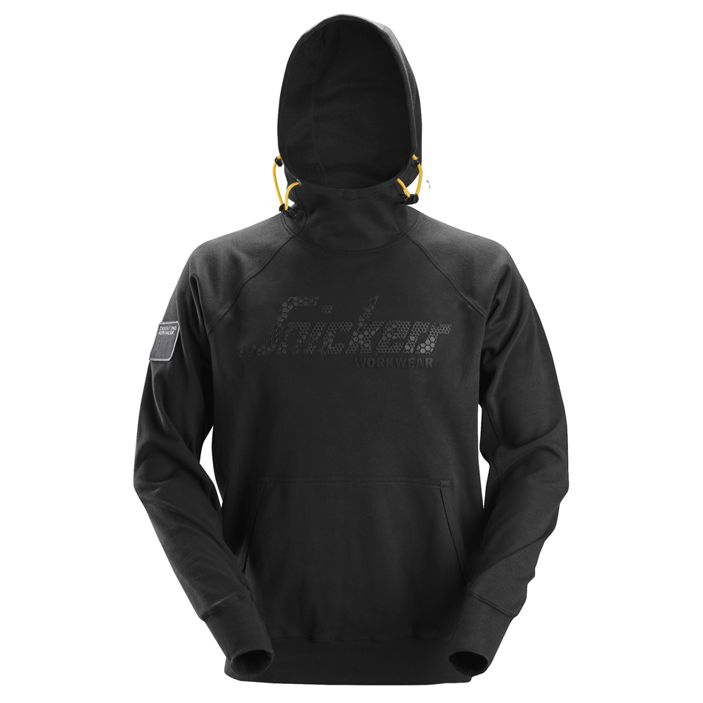 Snickers 2881 Logo Hoodie Various Colours Black