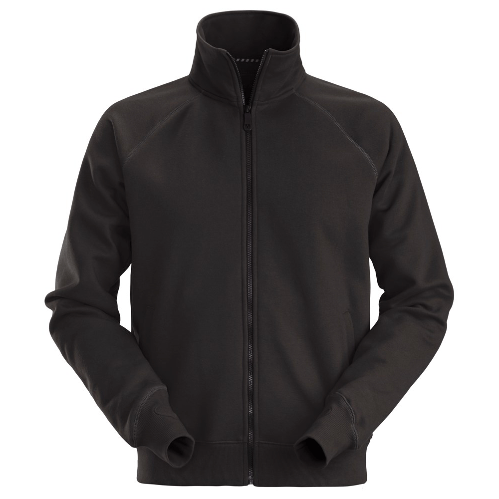 Snickers 2886 Full Zip Work Sweatshirt Jacket Various Colours Black
